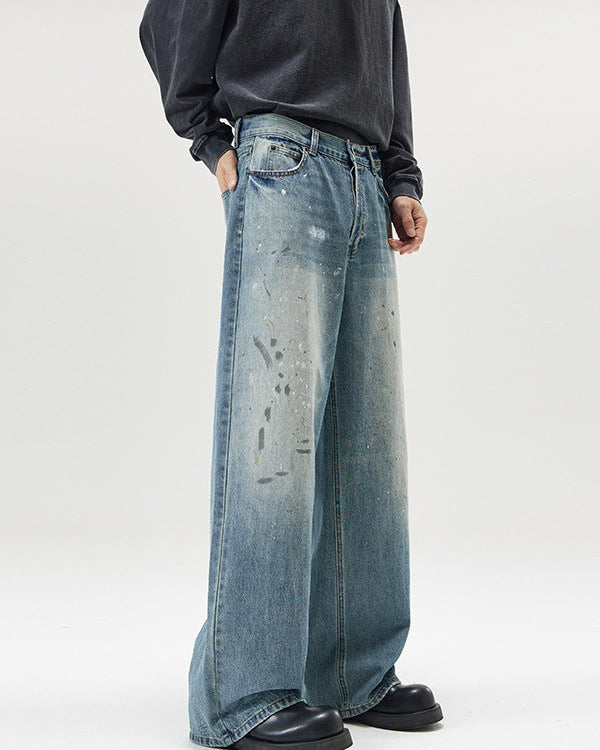 诺瓦水墨牛仔裤