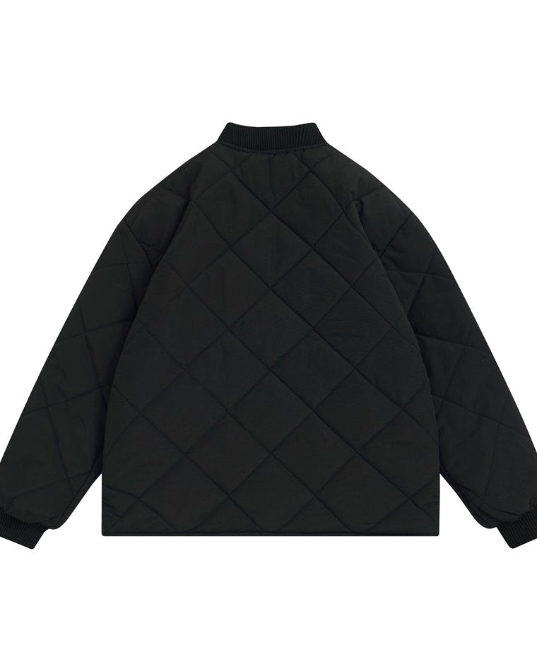 The Bastien Diamond Plaid Cotton Jacket